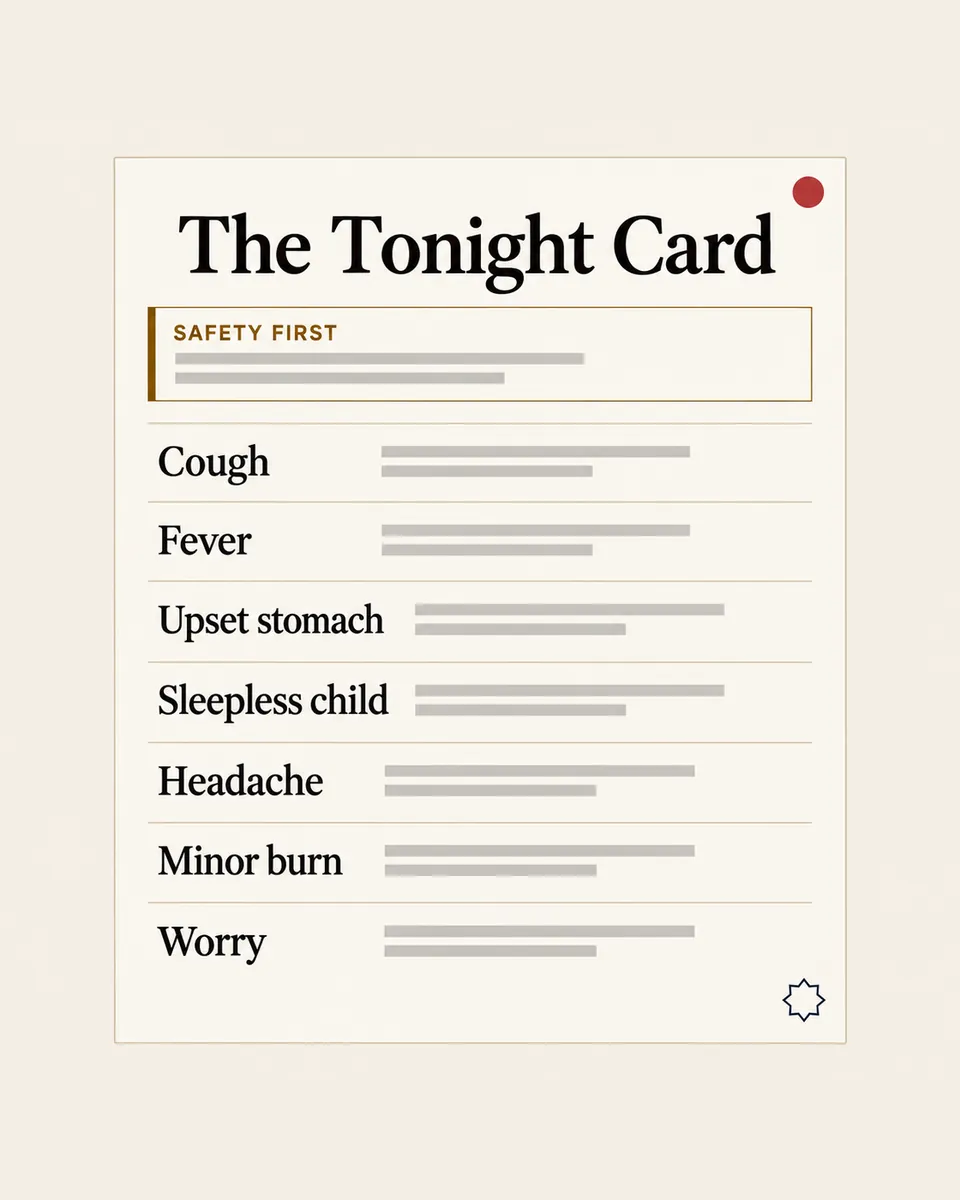 The Tonight Card